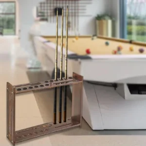 Pool Cue Rack Wooden Floor Standing Rack Holder