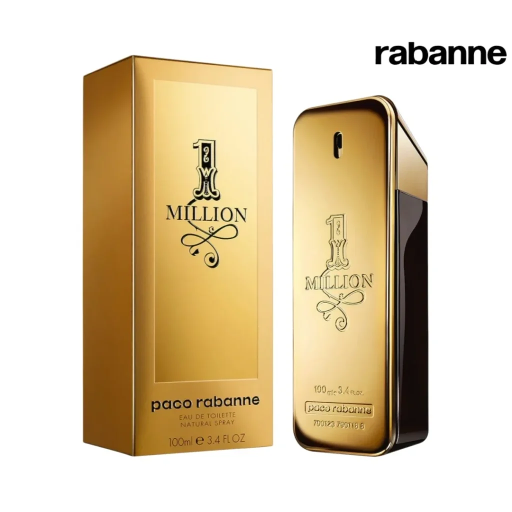 Rabanne 1 Million Woody Spicy fragrance men，3.4oz /