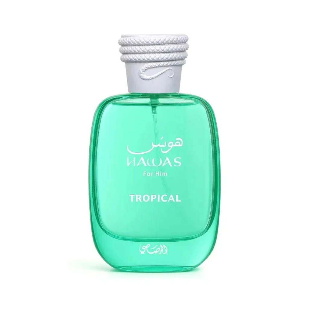 Rasasi Hawas Tropical Aromatic Green fragrance men, 3.4oz