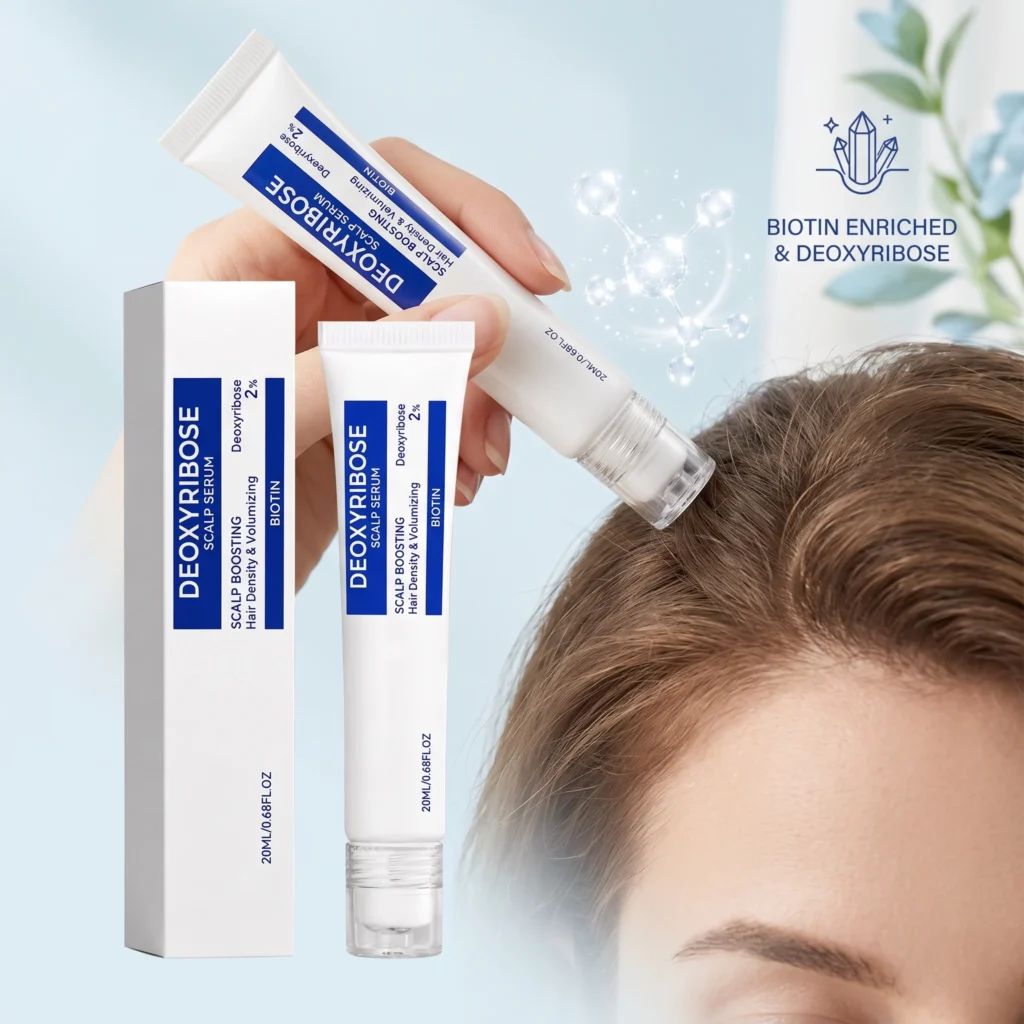 Scalp Serum Deoxyribose Activate Hair Follicle Make Fuller-Looking