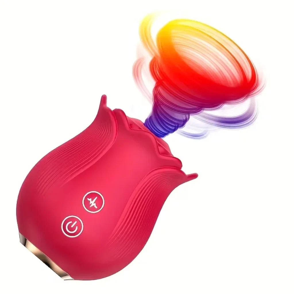 Sex Toy Rose Stimulating Massage Clitoral Suction Device