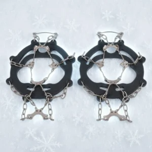 Shoe Crampons Steel Chains Elastic Shoe Spikes Boot