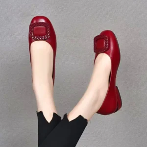 Soft Leather Cow Tendon Soft Sole Spring Autumn