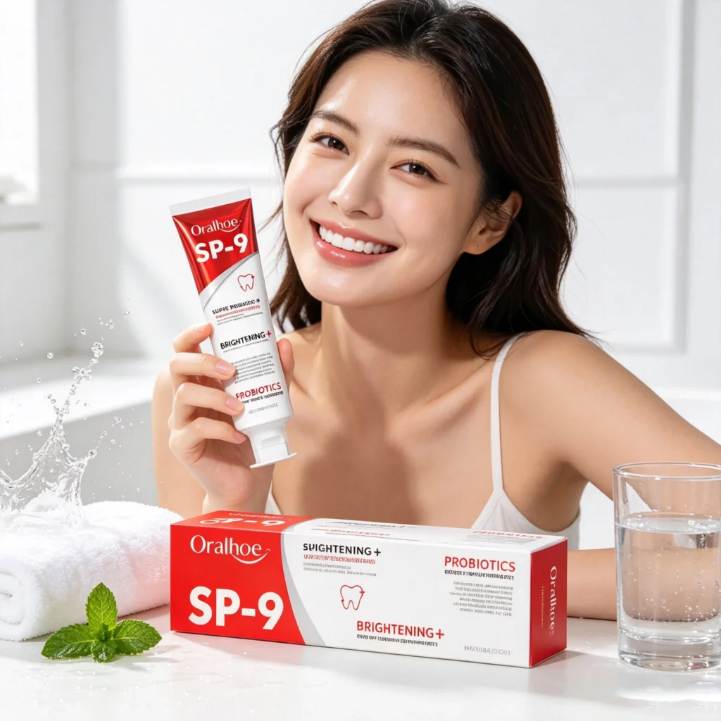 Sp-9 Probiotic Toothpaste Cleansing Dental Plaque Stains Reduces