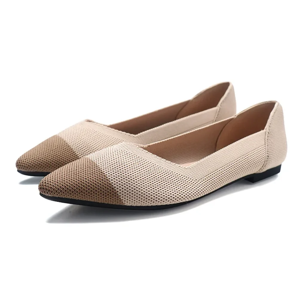 Spring Summer Flat Soft Sole Elegant Shoes Fashion