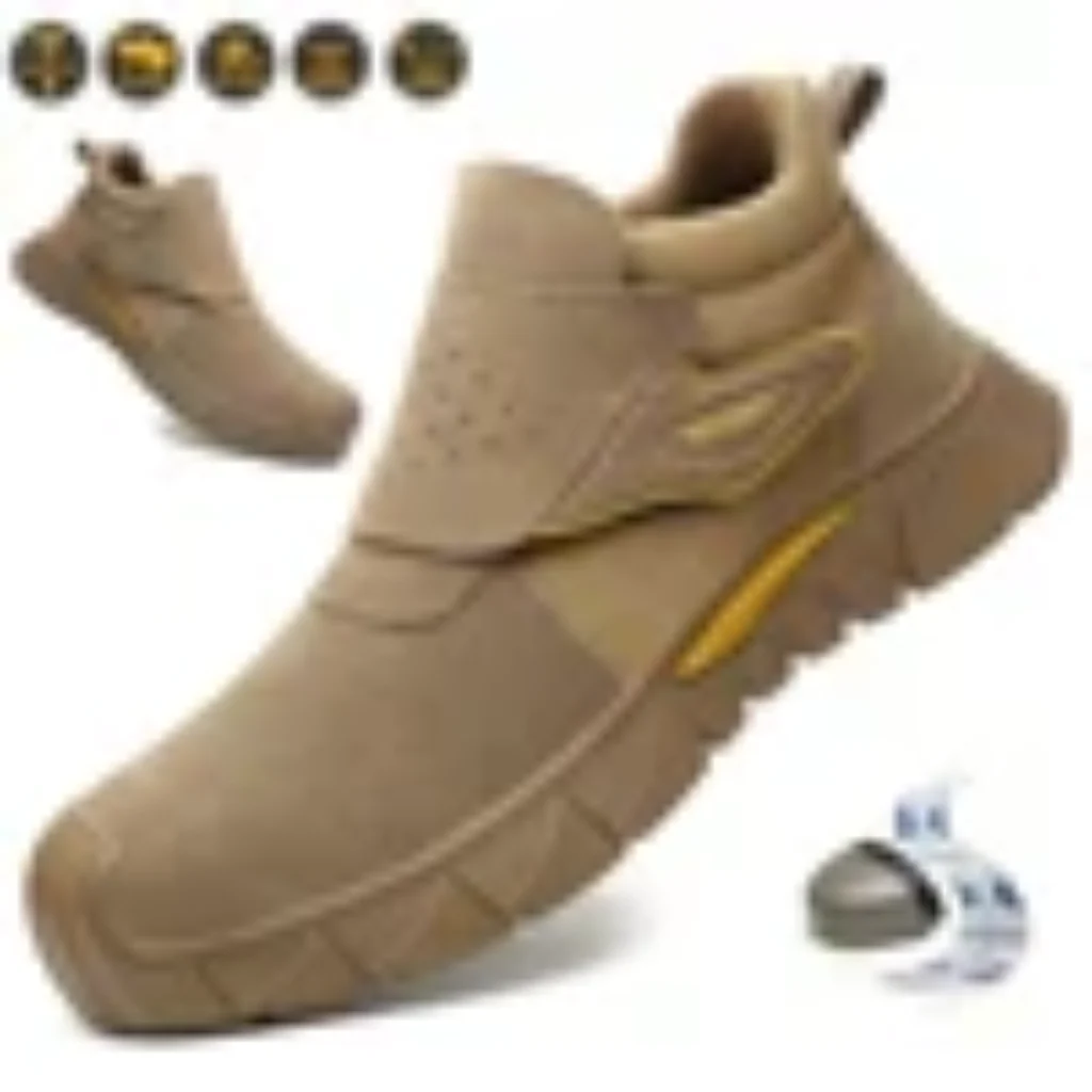 Steel Toe Work Shoes Men Woamen Anti-Smash Anti-Puncture