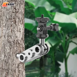 Trail Cameras Mounting Bracket 1/4″ Threaded Insert 360°Rotating