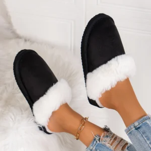 Women’s Fashionable Home Slippers, Comfortable Warm Thick-Soled Bedroom