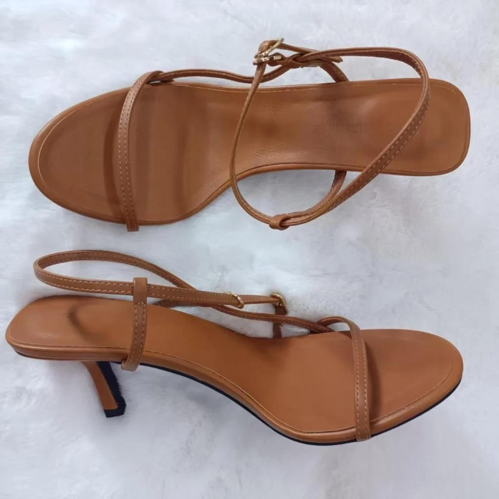 Women’s Summer Sandals Single Buckle Strap Womens Shoes