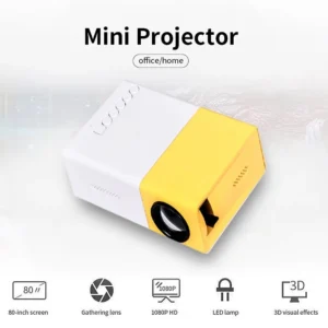 YG300 Mini LED Projector Yg300 Upgraded Version 1000