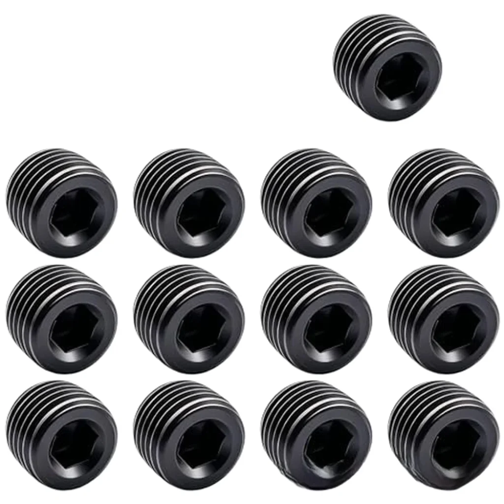 1/4 NPT Black Carbon Steel Pipe Hex Socket