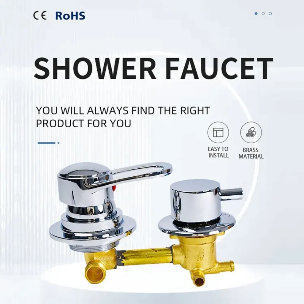 2/3/4/5 Ways Water Outlet Screw Thread Center Distance