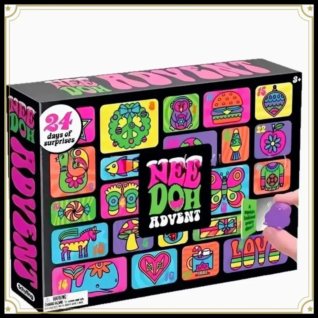 2026 NeeDoh Advent Calendar Gift Children 24 Day