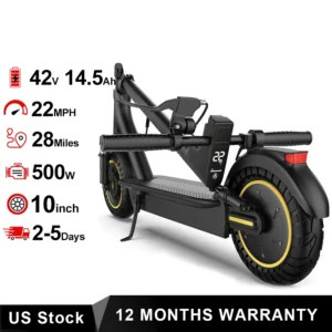 2026 10inch Electric Scooter 500W Motor 42V 14.5AH