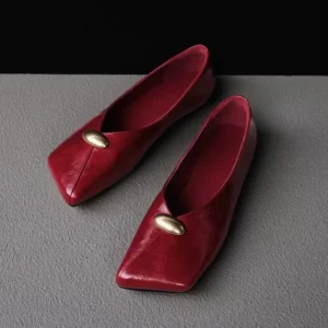 2026 Single Shoes Women’s Soft Sole Soft Leather