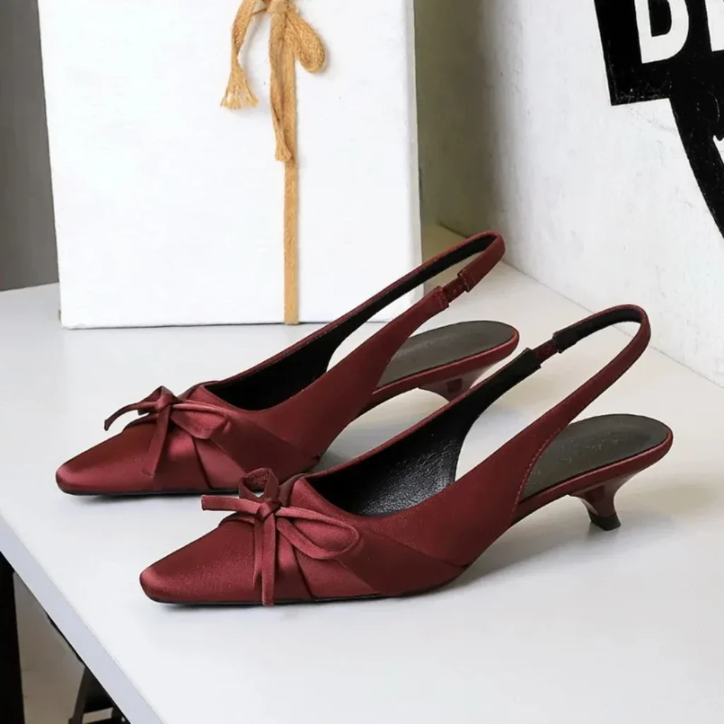 2026 Women Shoes Exquisite Pointed Tip High Heeled