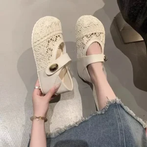 2026 Summer Wear Slip-on Lazy Singles Low Heel