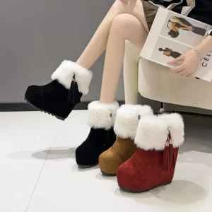 2026 Winter Style Thick Warm Thick-soled Short Boots