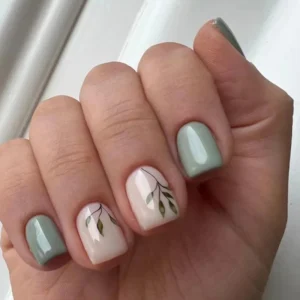 Reusable Fake Nails Short Square Head Press False