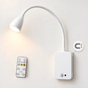 4000mAh Rechargeable Magnetic LED Reading Light Remote &