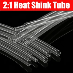 5M Clear 2:1 Heat Shrink Tube Diameter 1mm~10mm