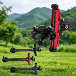 Adjustable Compound Bow Sight Bracket Carbon Fiber Frame