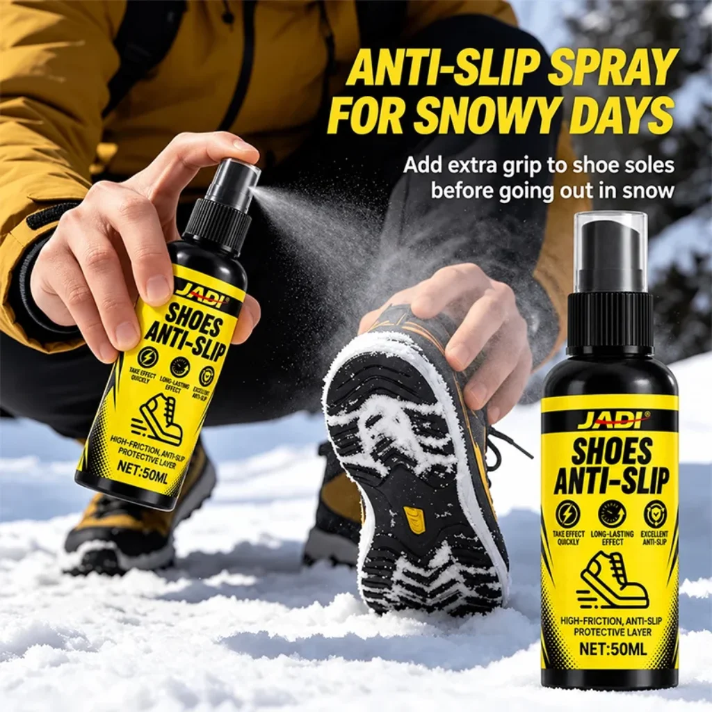Anti-Slip Sole Spray, Quick Grip Enhancer Coating, Improves