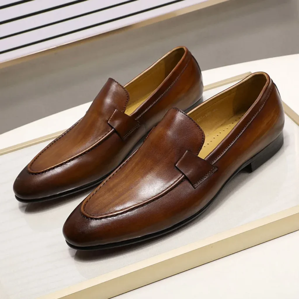 Autumn Summer Style Mens Loafers Wedding Party Dance