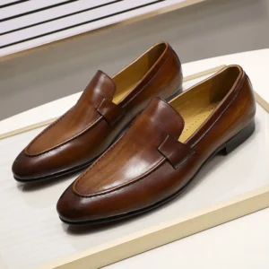 Autumn Summer Style Mens Loafers Wedding Party Dance