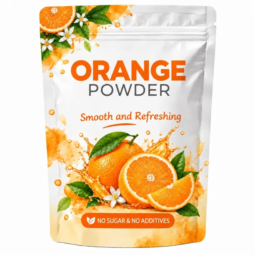 Bright Orange Powder, 6.35oz, Delivers Tangy Citrus Punch,