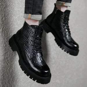 British style men’s casual party prom ankle boots