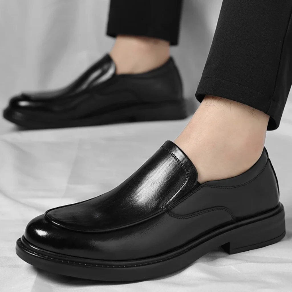 Business Leather Men Formal Shoes Luxury Brand Men’s