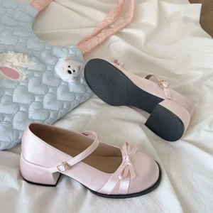 Casual Comfortable Versatile Mary Jane Shoes Women’s Knot