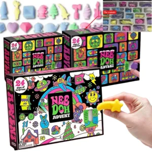 Christmas Advent Calendar Gift Box, 24-Day Surprise Mini
