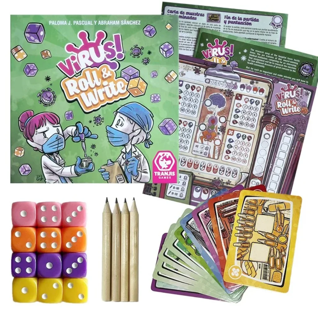 Cross-border Virus Super Virus Infection Card Interactive Toys