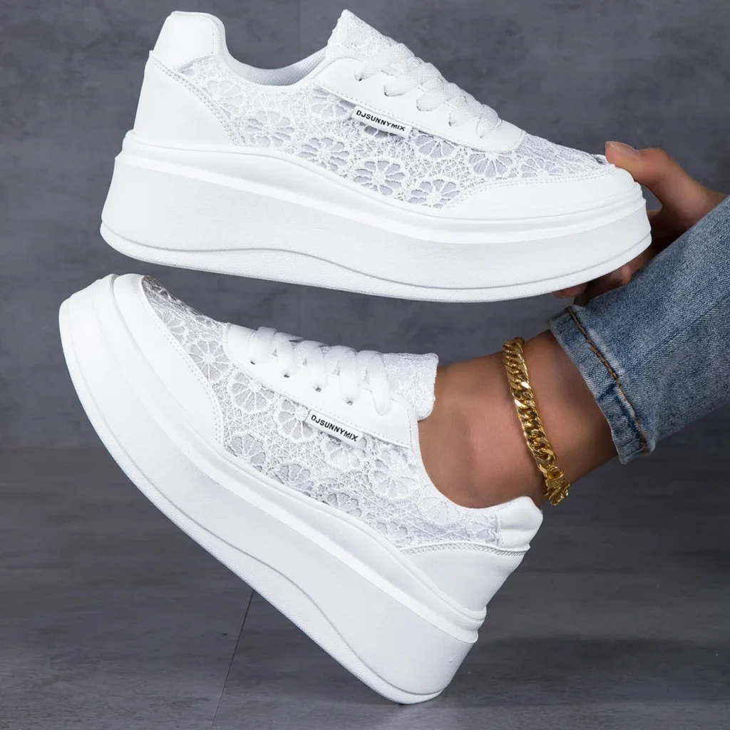 DJSUNNYMIX Summer Increased Height Shoes Women’s Thick Bottom
