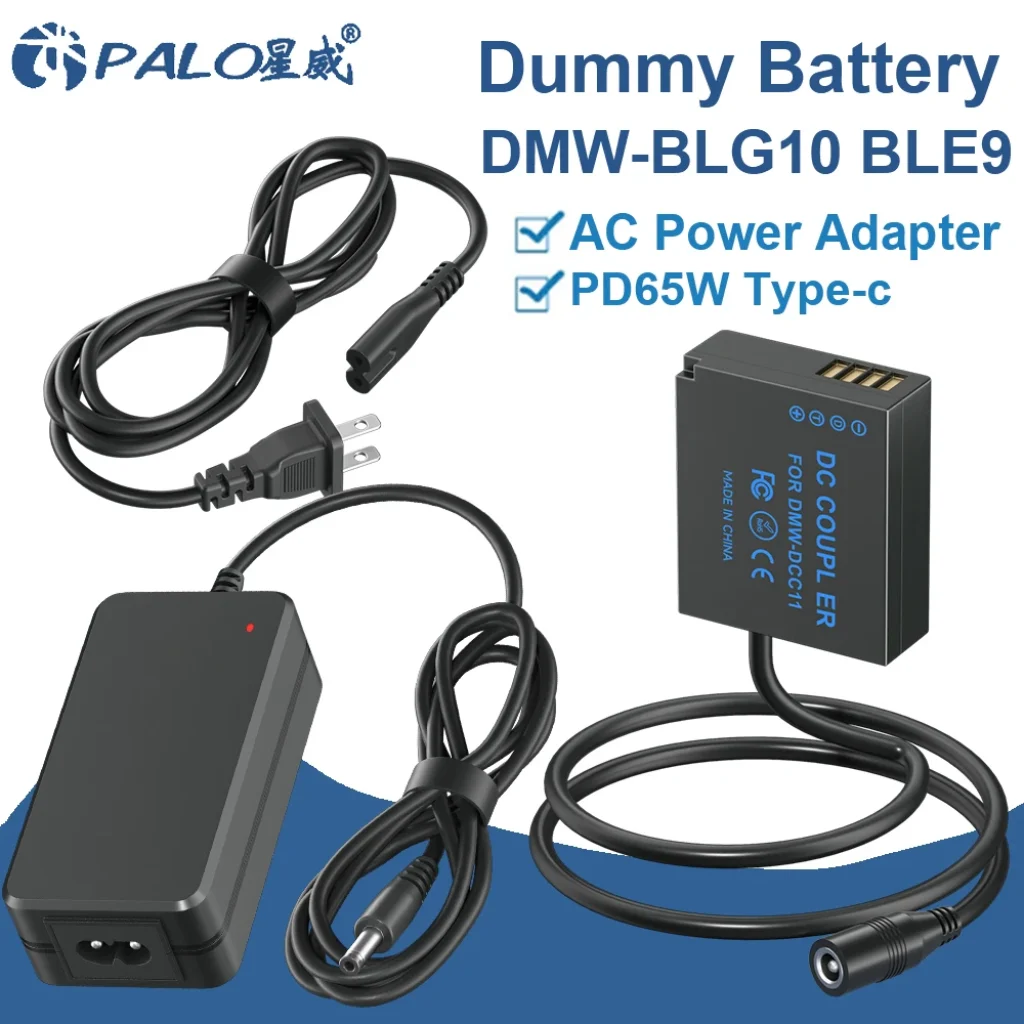 DMW-BLG10 BLE9 Dummy Battery DMW-DCC11 DC Coupler PANASONIC
