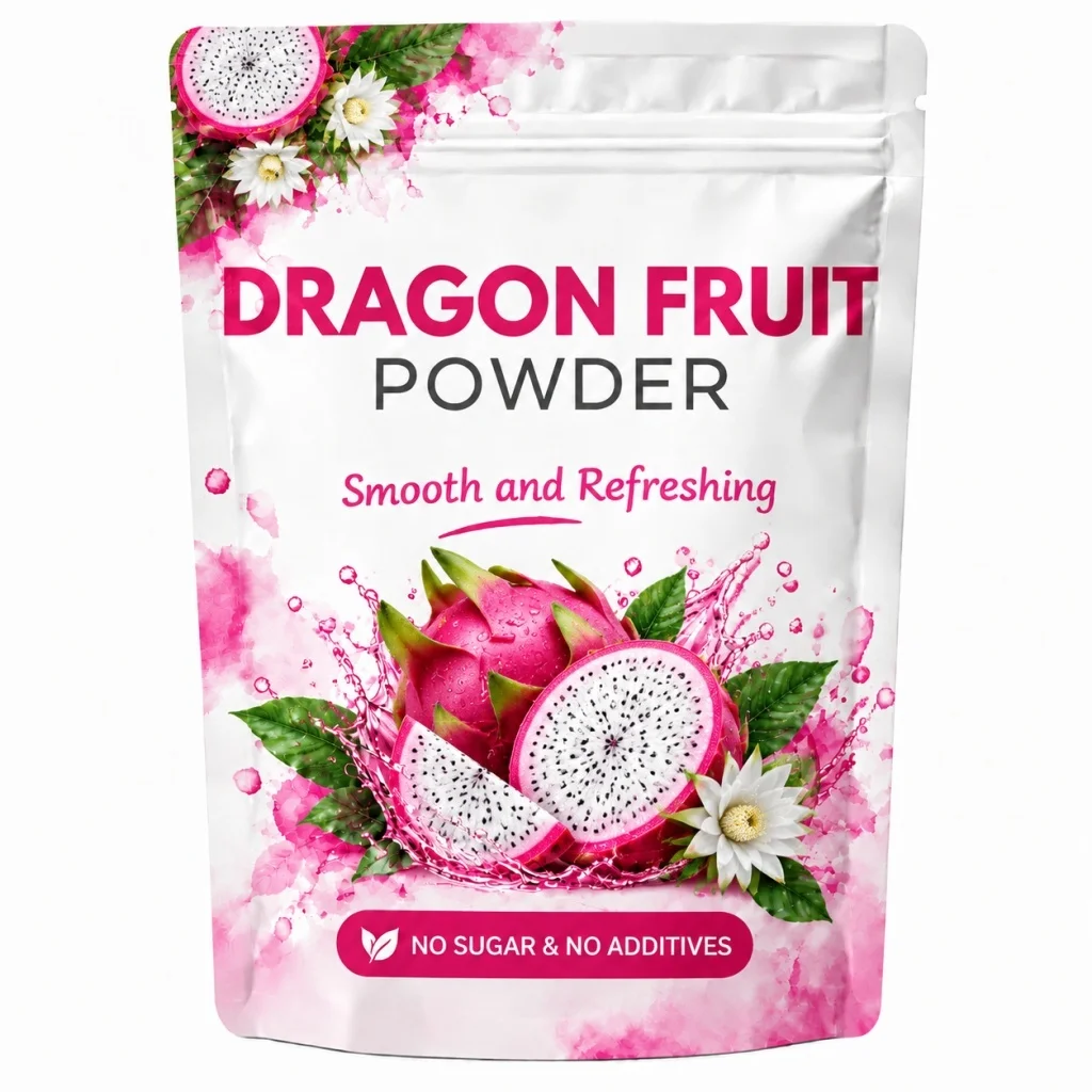 Dragon Fruit Powder, Vibrant Fruit Powder, Smooth Fine