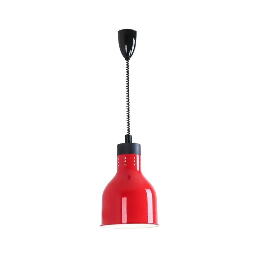 E27 Food Heat Lamp Adjustable Iron Buffet Warming