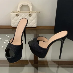 Eilyken Big Szie 46 Sexy Stiletto High Heels
