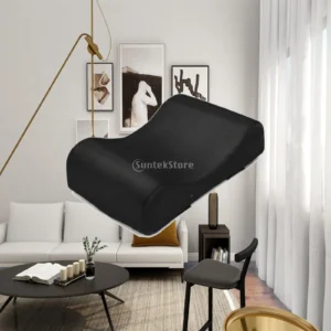Ergonomic Curved Headrest Lightweight Aluminum Mesh Padding Universal