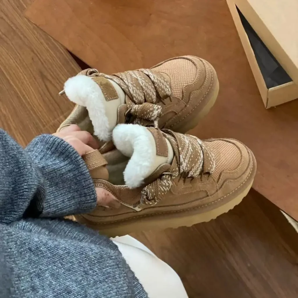 EVA Thick Sole Women Casual Cotton Shoes Non