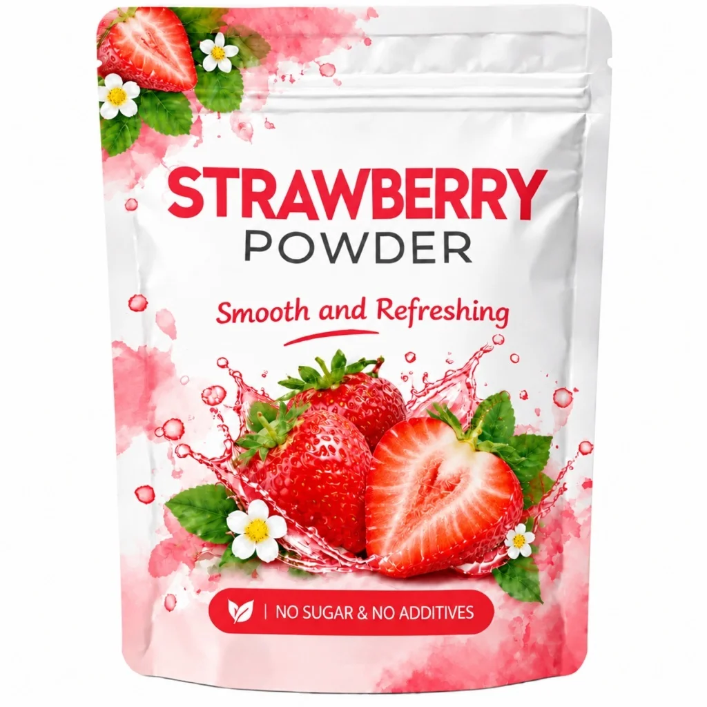 Featuring 6.35 OZ (180g), This Vibrant Strawberry Powder