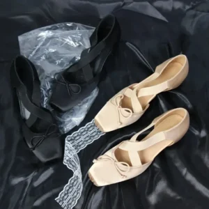 French Butterfly Knot Ballet Flats 5CM Heightening 2026