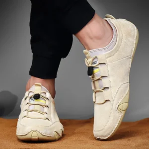 Genuine Leather Men Loafers Casual Shoes Sneakers Soft