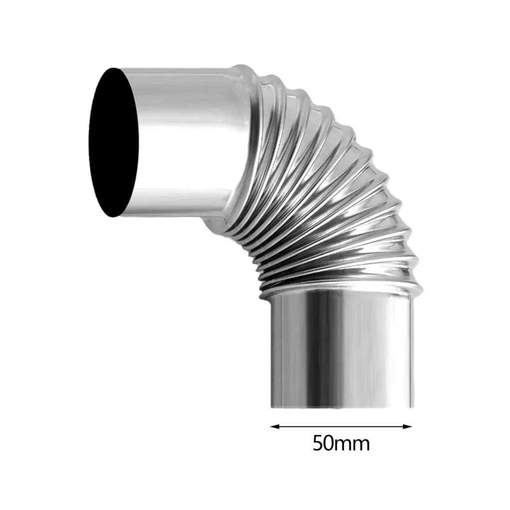 Heat Resistant Detachable Stove Chimney Exhaust Pipe Hiking