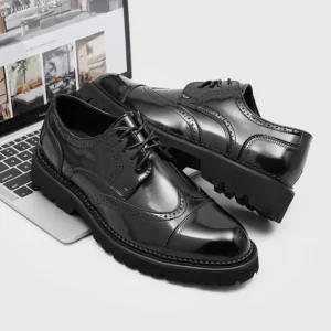 Italian Formal Dress Brogue Oxford Wedding Business Shoes