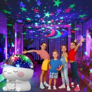 Kids Starry Sky Night Light Projector 8 RGB