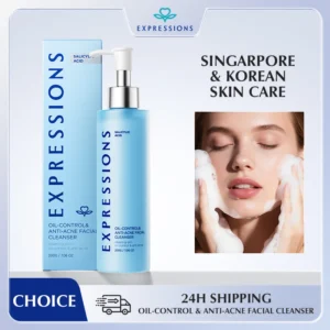 Korean Facial Cleanser – Salicylic Acid + Niacinamide,