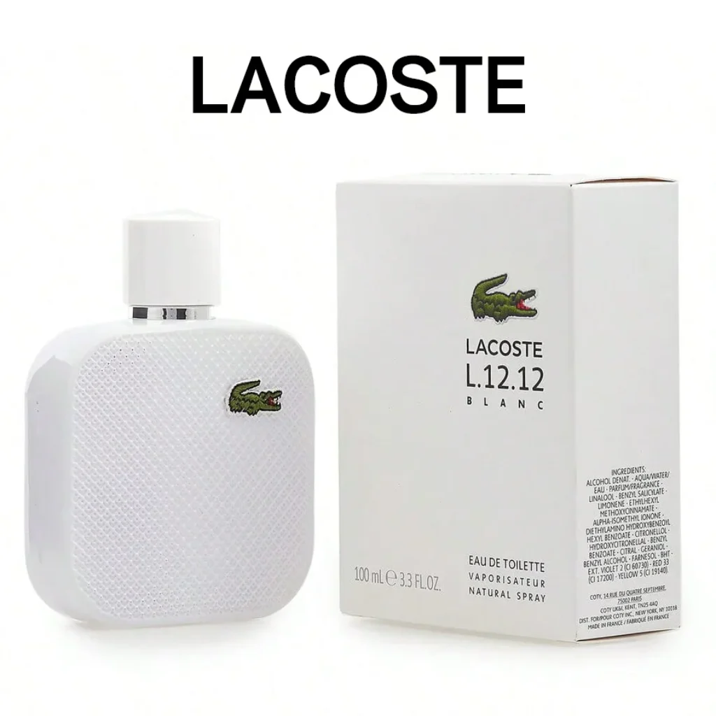 L.12.12 Blanc Men Eau De Toilette Spray (white)